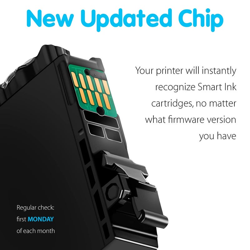Smart Ink Remanufactured Ink Cartridge Replacement for Epson T288 288XL 288 XL (Black & C/M/Y 4 Combo Pack) to use with Expression Home XP-330 XP-430 XP-434 XP-446 XP-440 XP-340 - Image 4